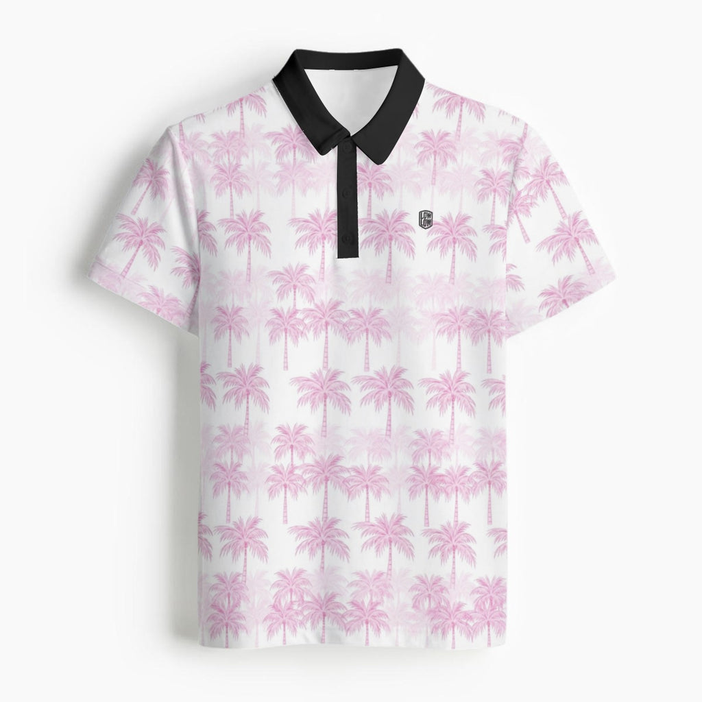 Flamingo Palms | Polo Shirt