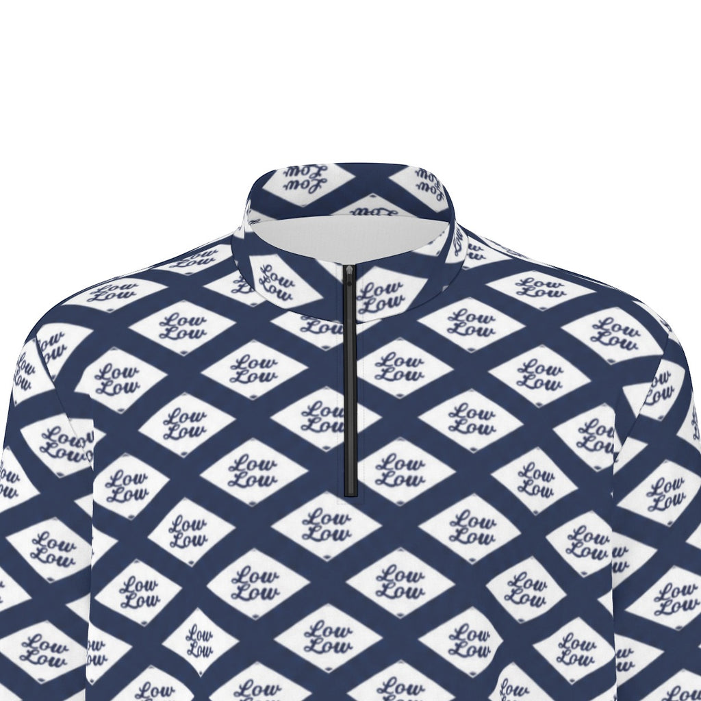 Low Low: White Diamond | Quarter-zip