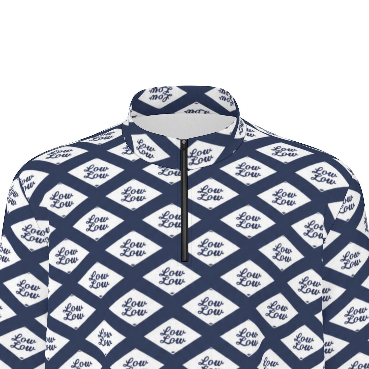 Low Low: White Diamond | Quarter-zip