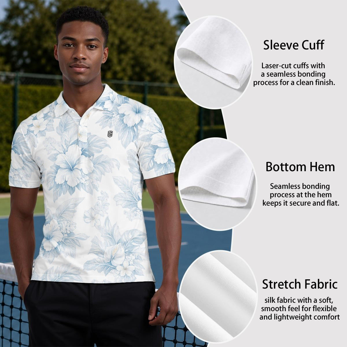 Back Nine Blues | Polo Shirt
