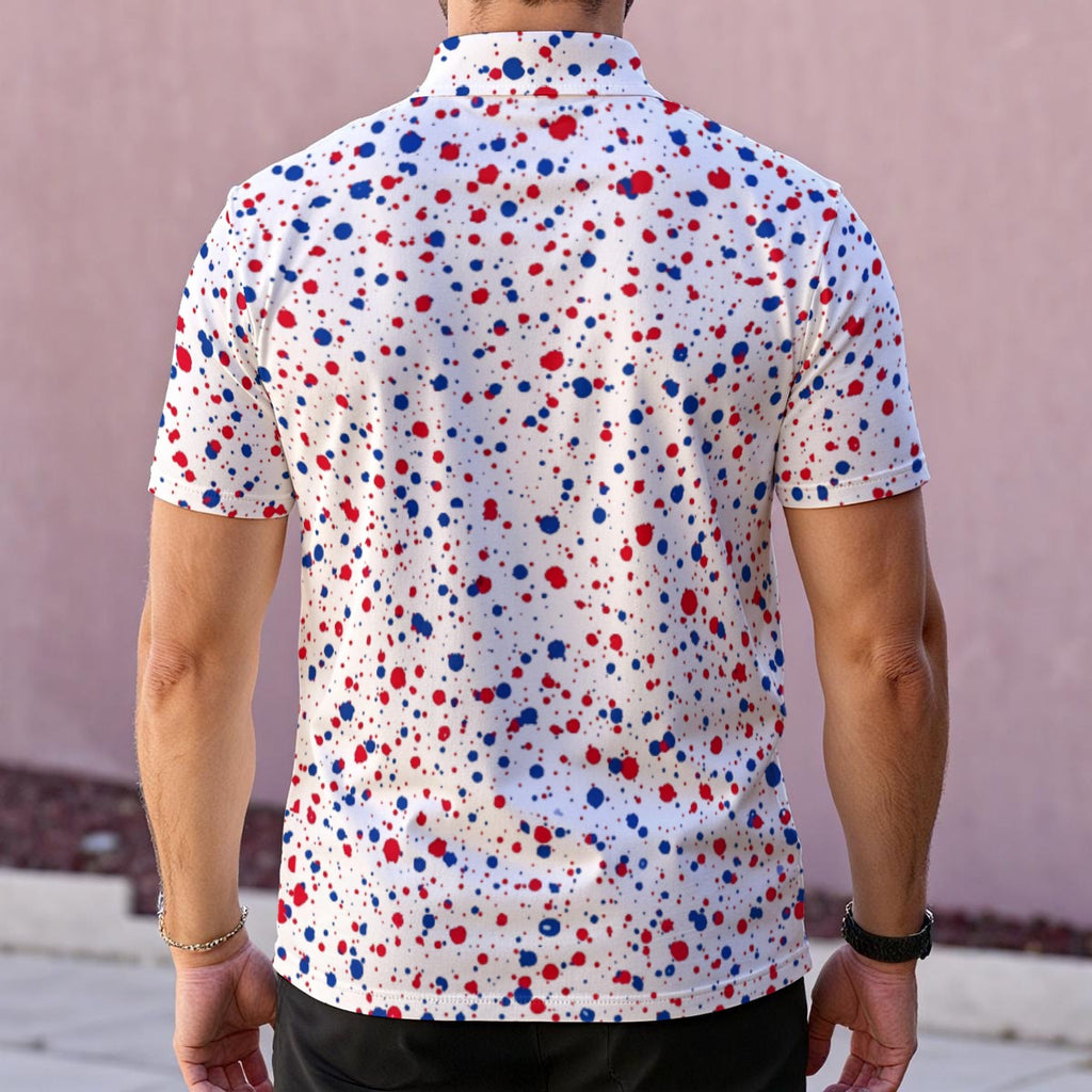 Star-Spangled Spatter | Polo Shirt