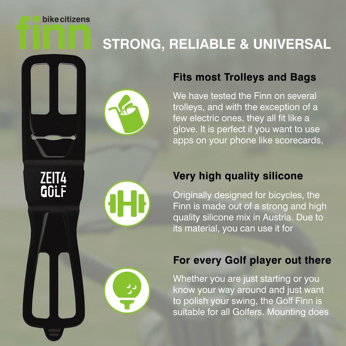 FINN - Universal Phone Mount - Golf