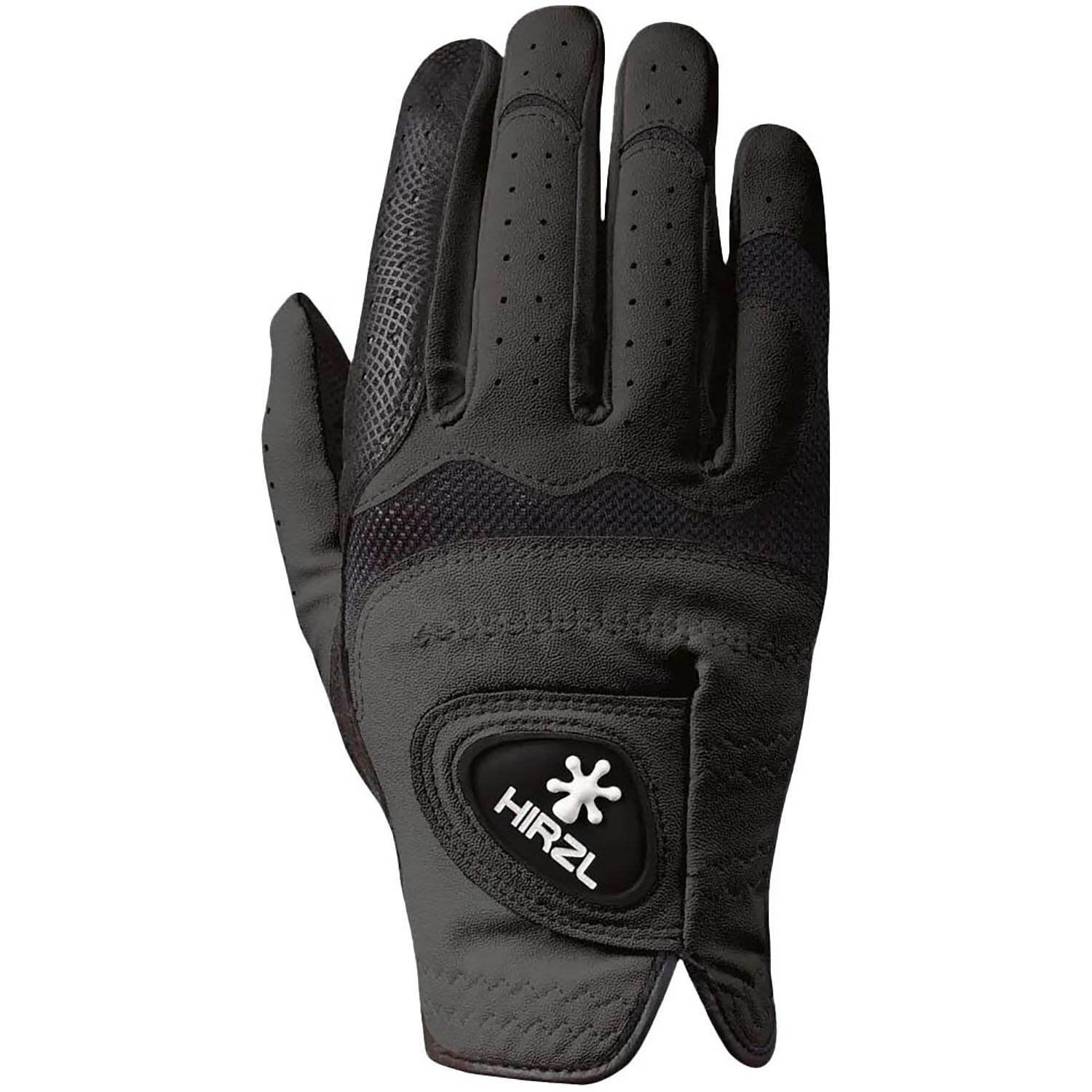 HIRZL Trust Hybrid Plus (+) - Golf Gloves - Black