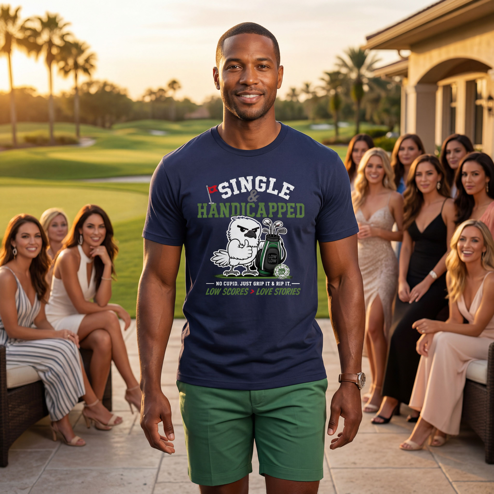 Low Low Classic Tee: Single & Handicapped