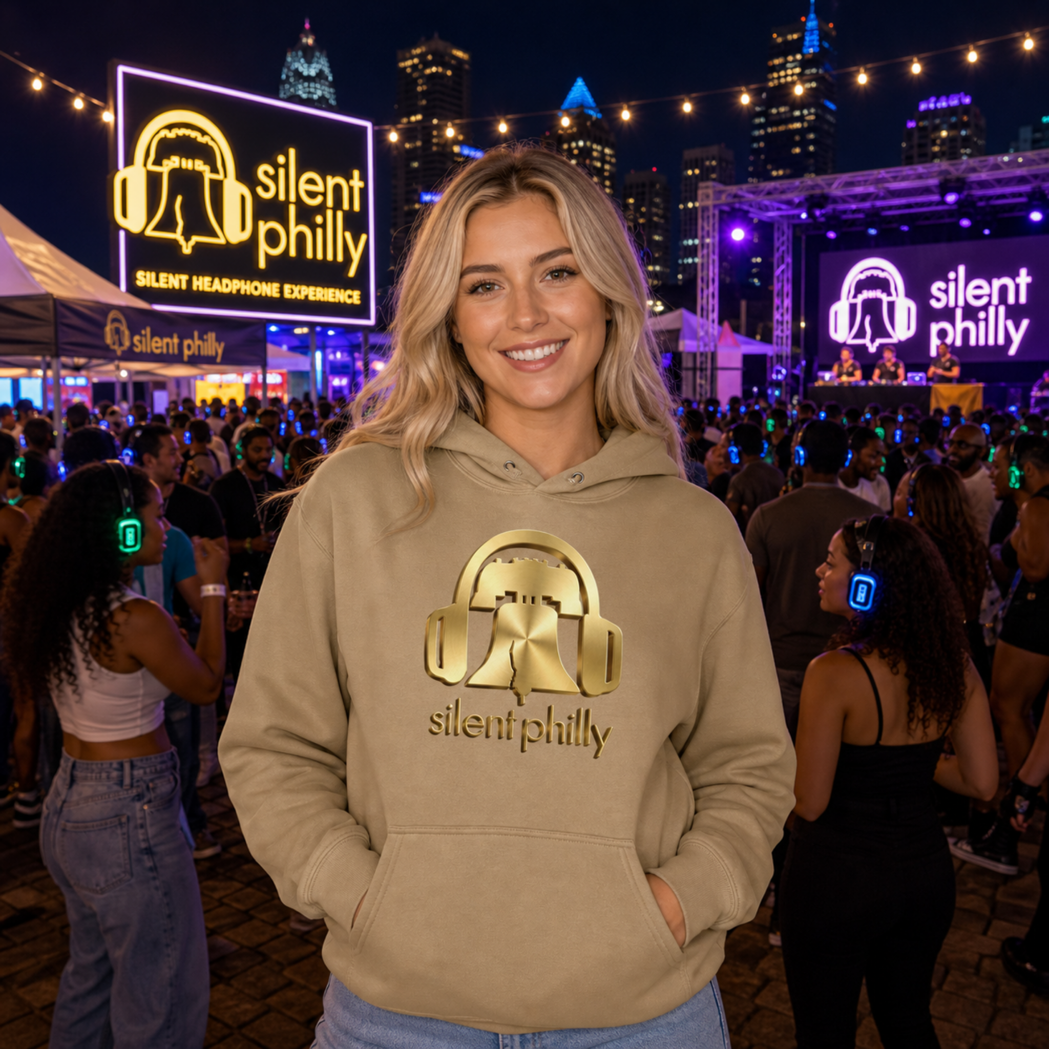 Silent Philly: Camo  | Premium Hoodie (10 colors)
