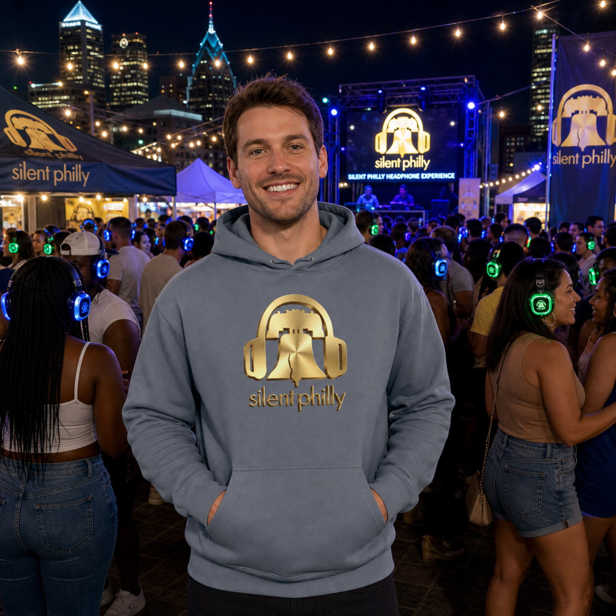 Silent Philly: Camo  | Premium Hoodie (10 colors)