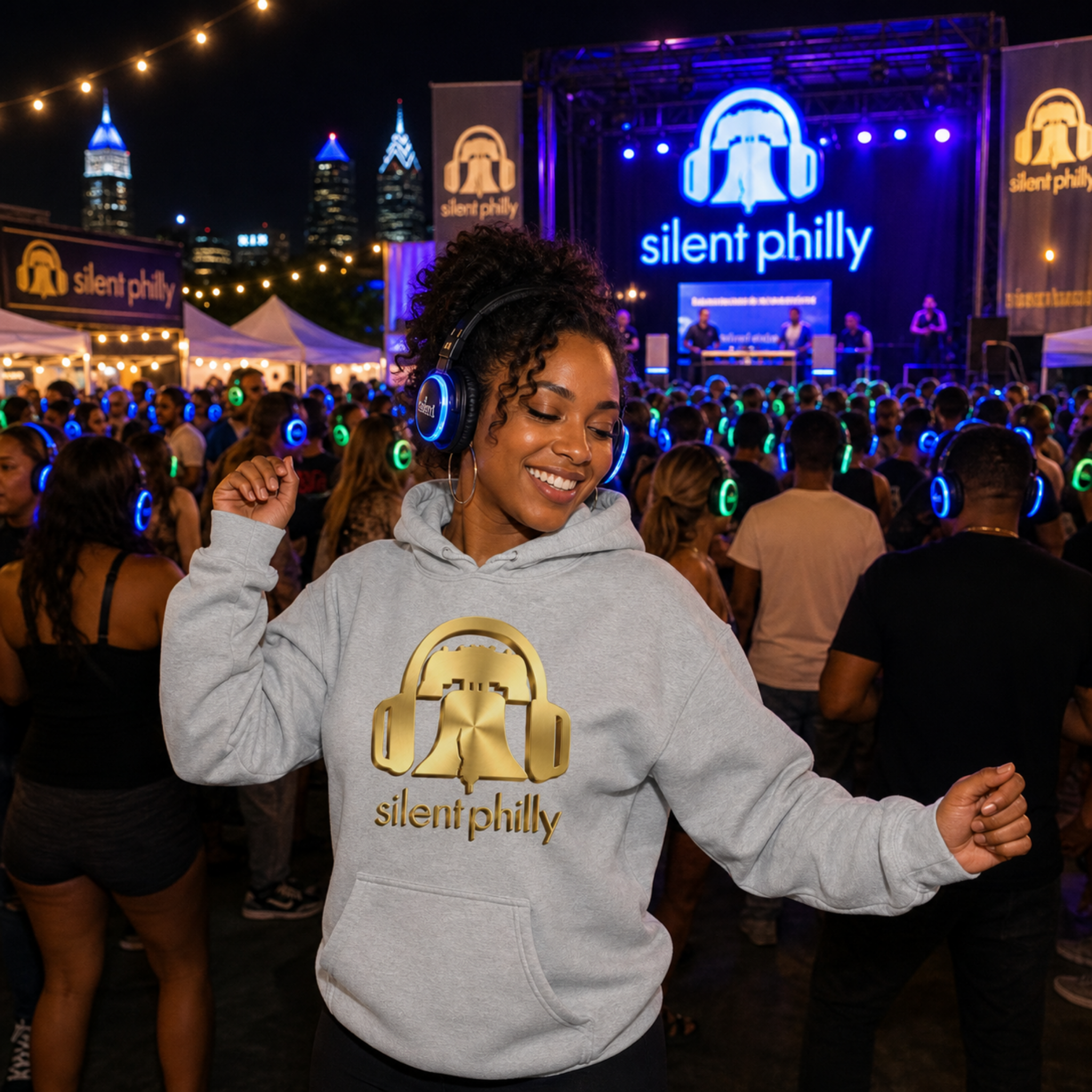 Silent Philly: Camo  | Premium Hoodie (10 colors)