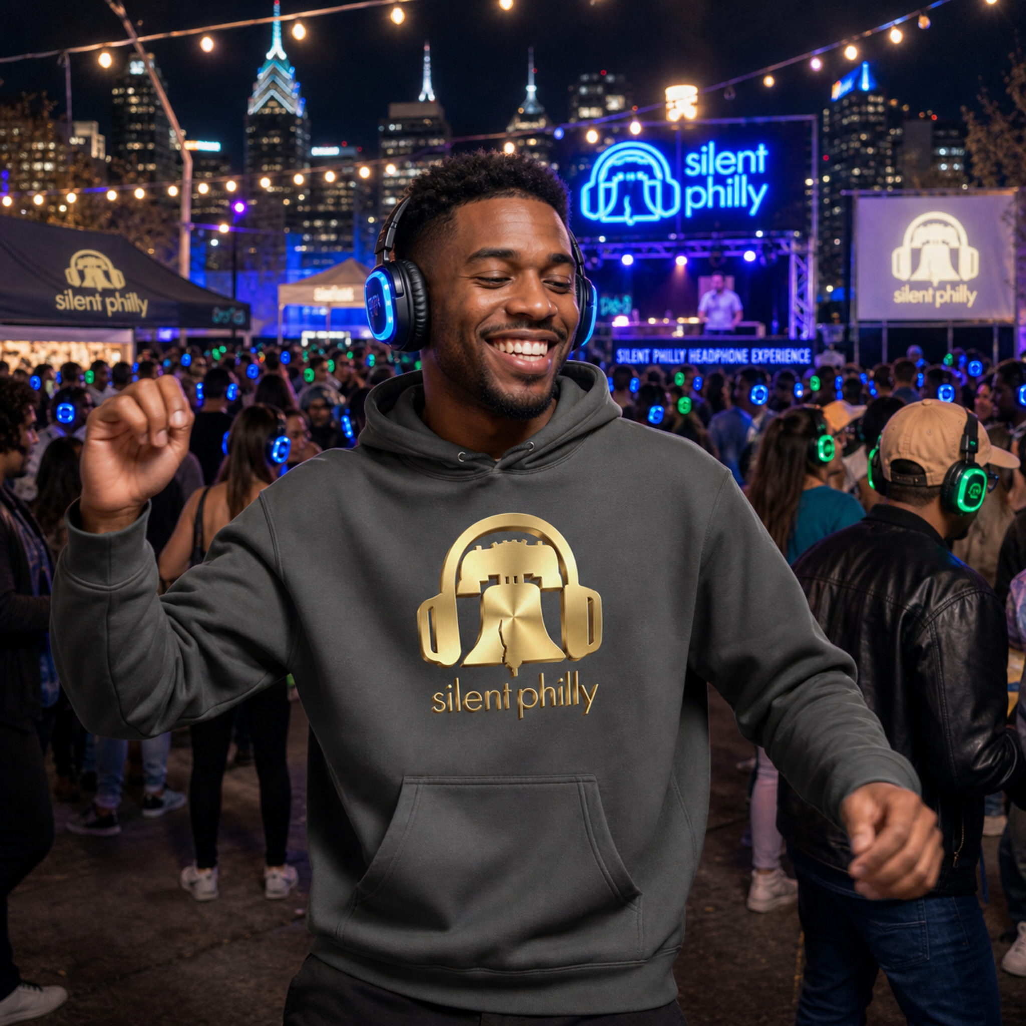 Silent Philly: Camo  | Premium Hoodie (10 colors)