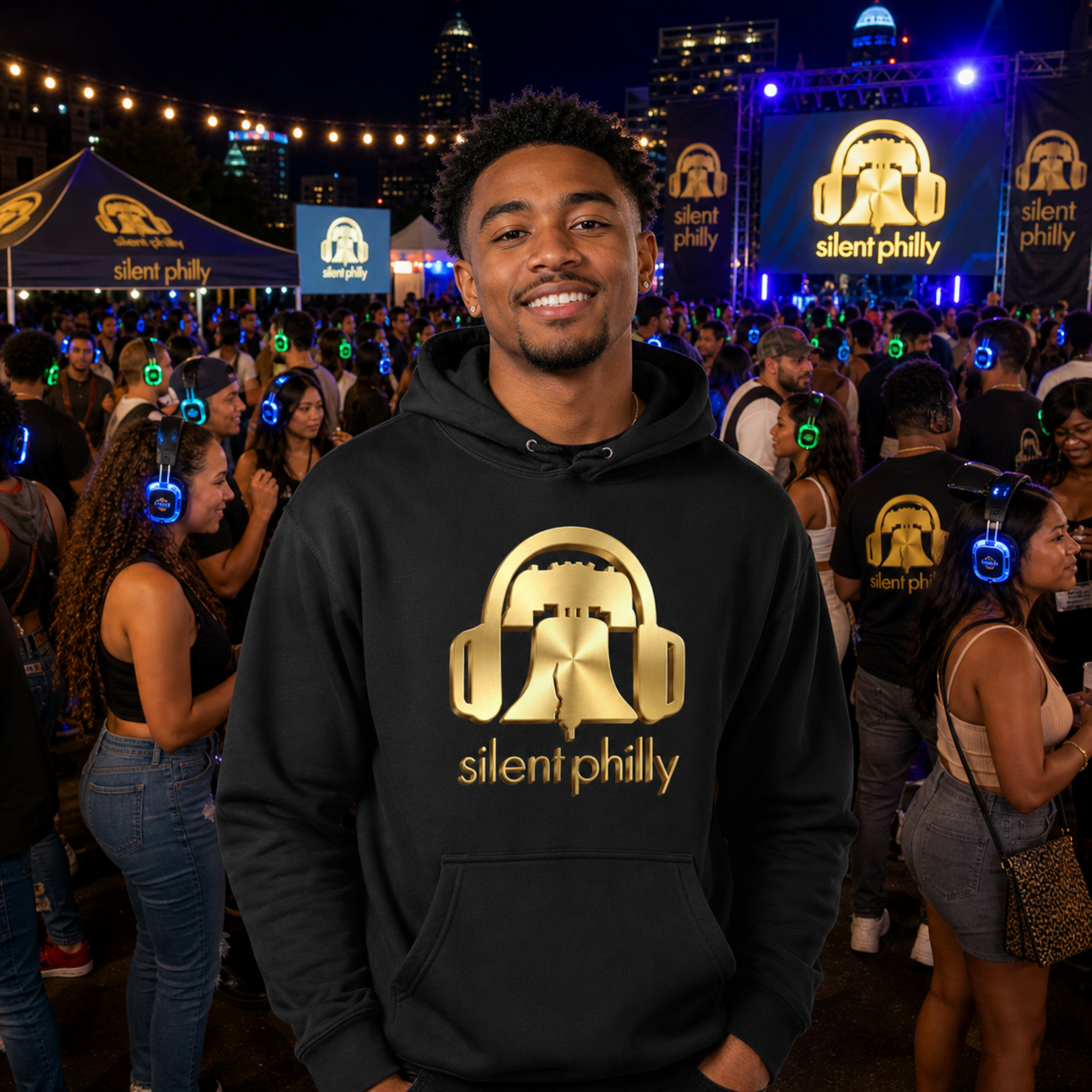 Silent Philly: Camo  | Premium Hoodie (10 colors)