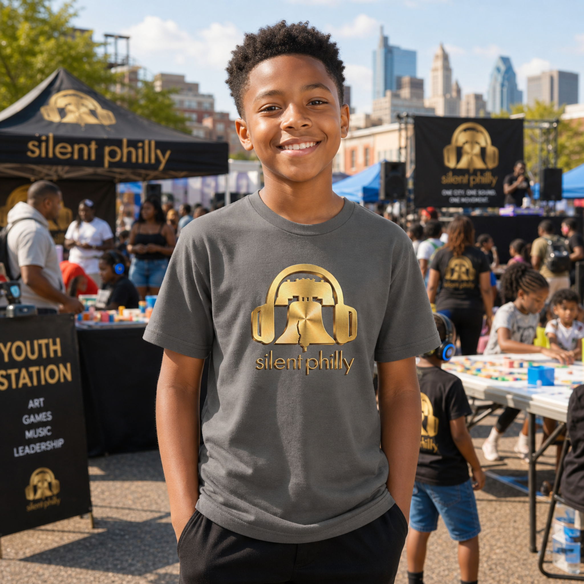 Silent Philly: Youth Classic | Shirt (5 colors)