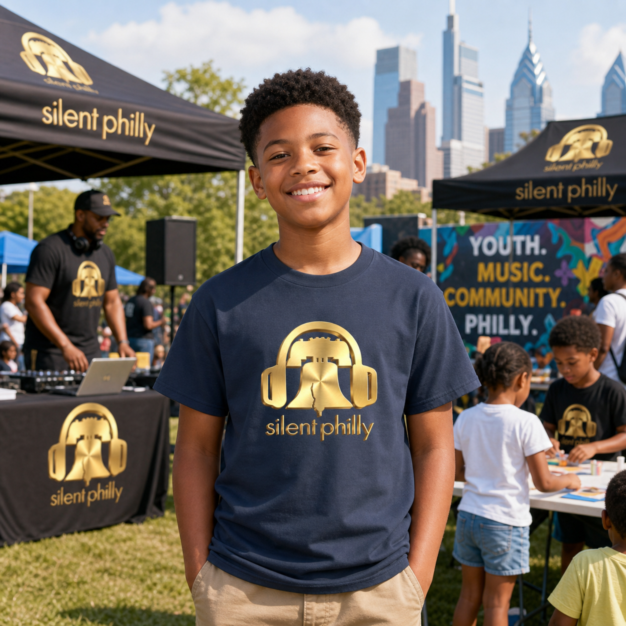 Silent Philly: Youth Classic | Shirt (5 colors)