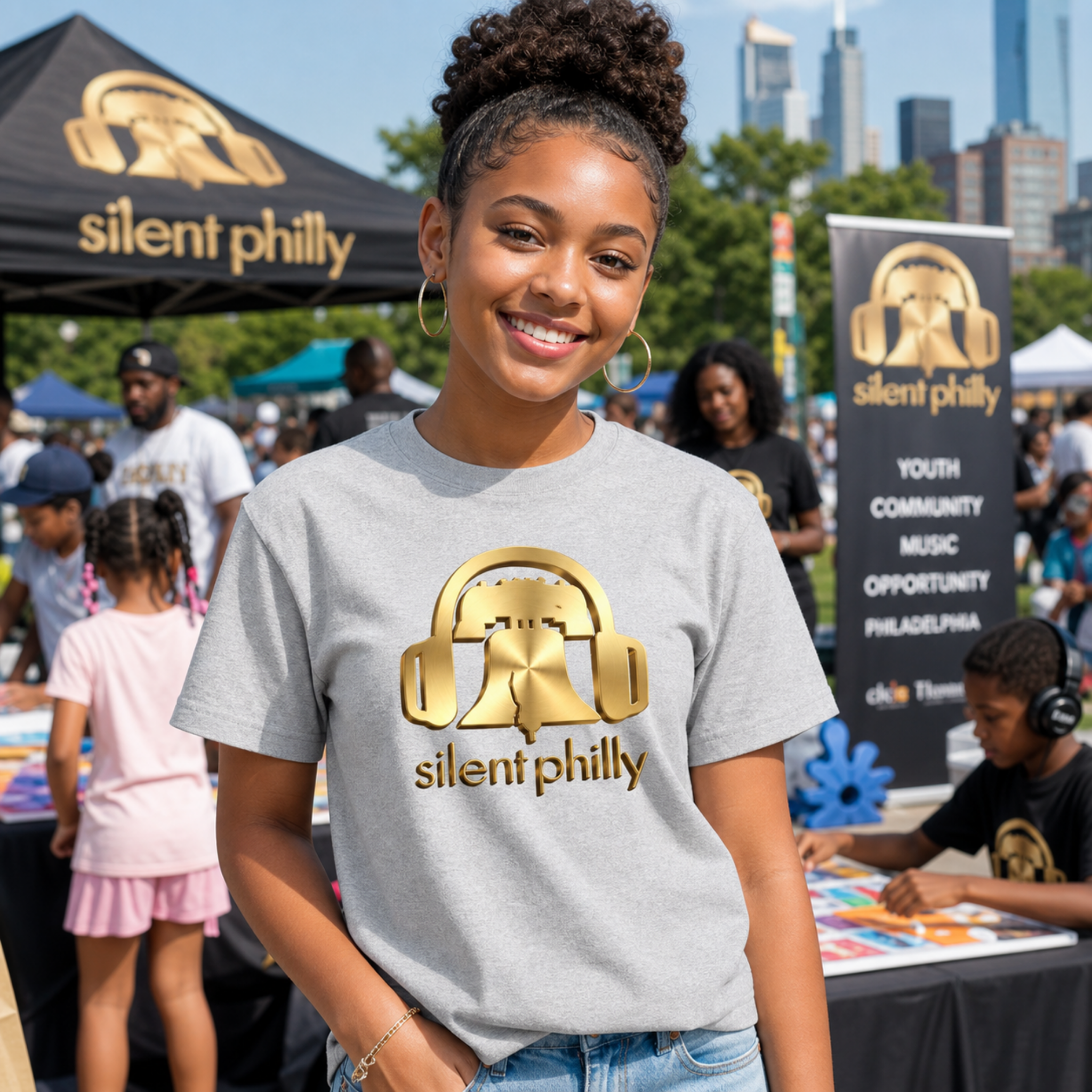 Silent Philly: Youth Classic | Shirt (5 colors)