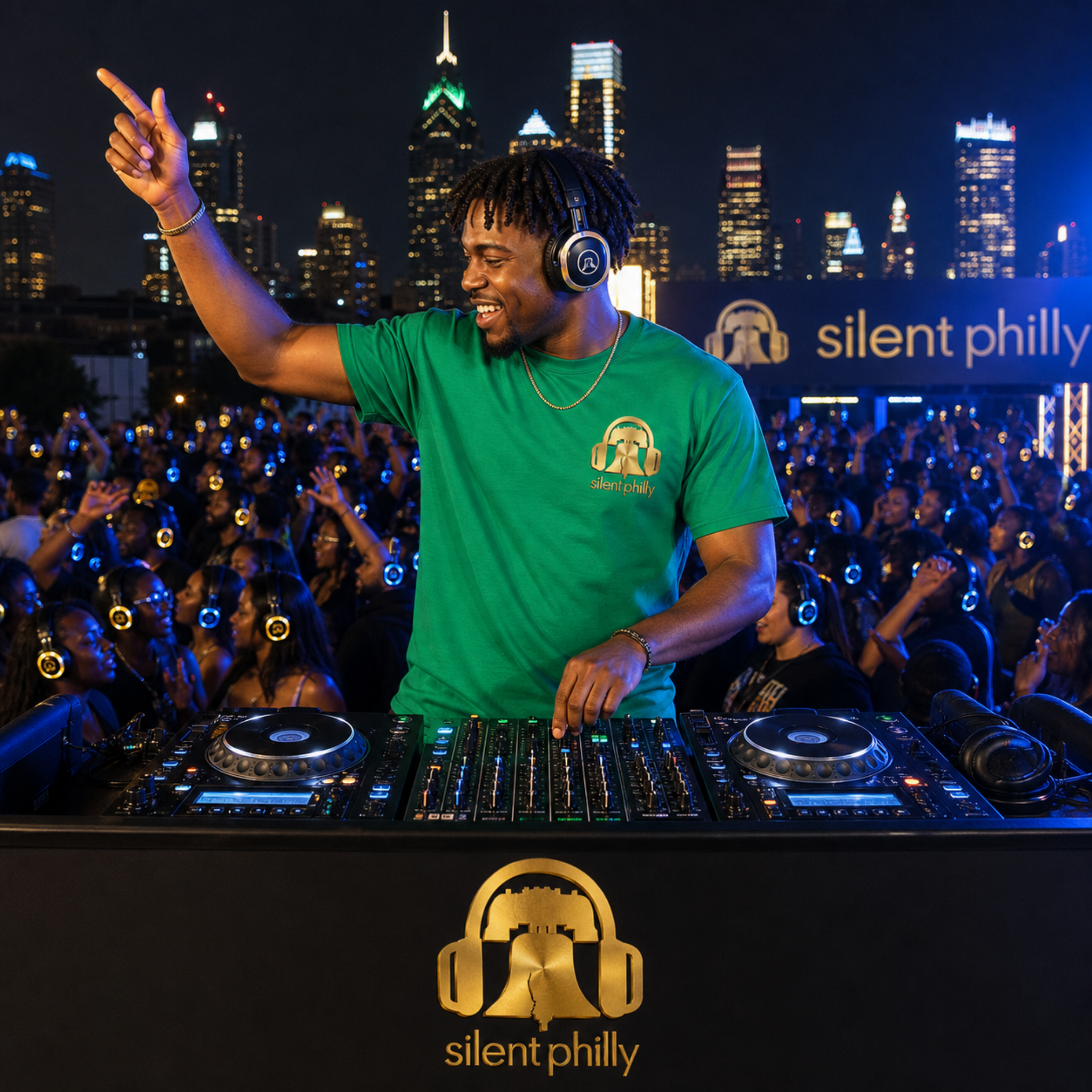Silent Philly: Classic Gold | Shirt (3 colors)