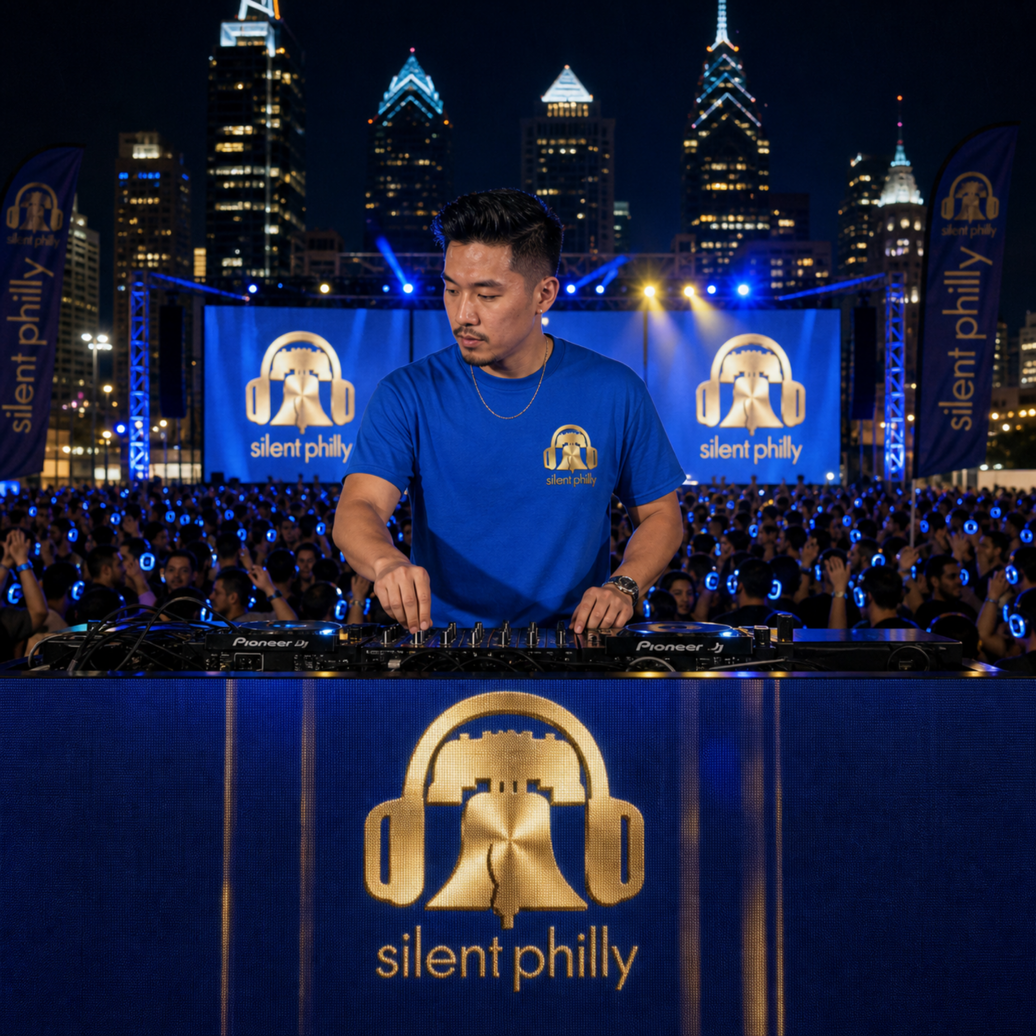 Silent Philly: Classic Gold | Shirt (3 colors)