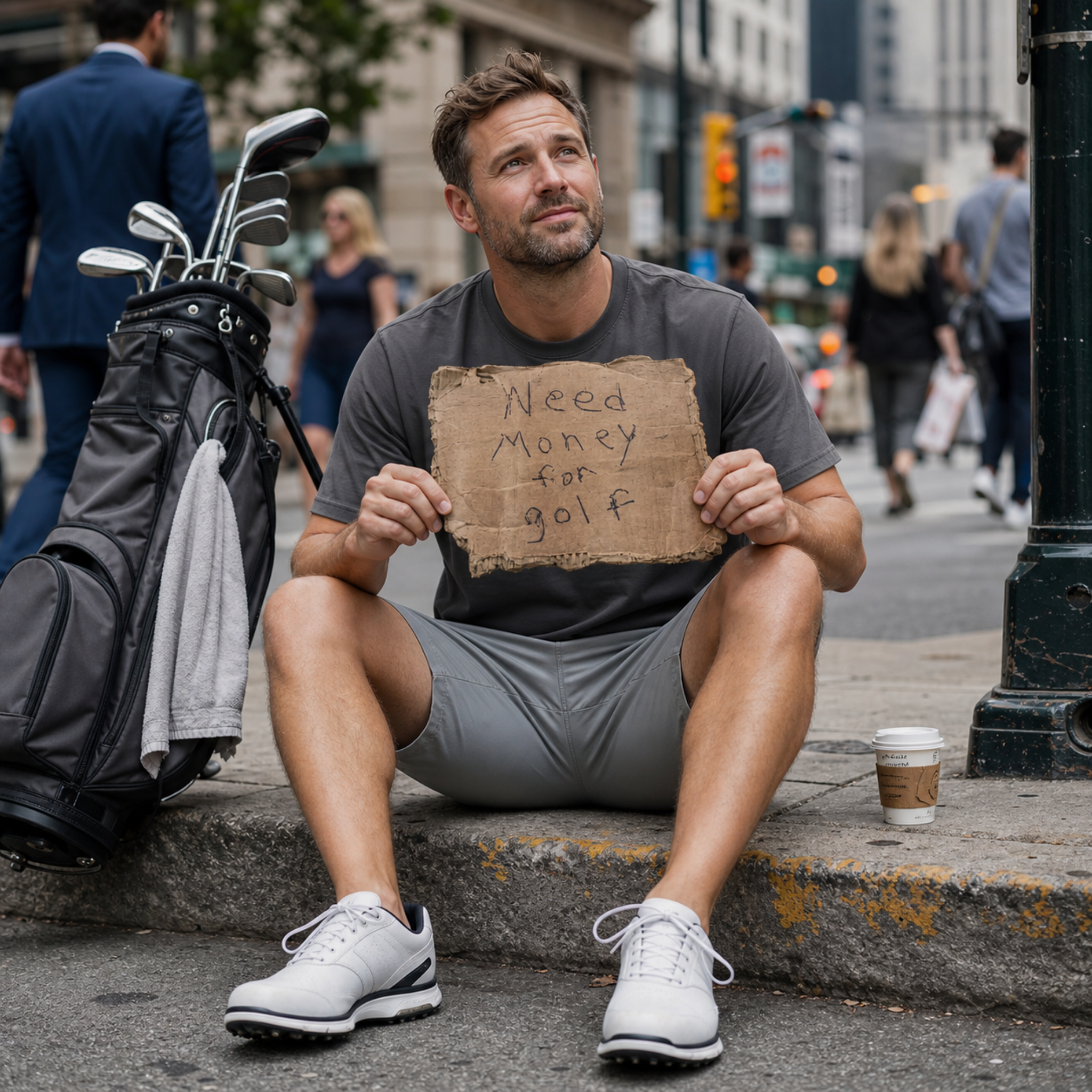 Low Low Classic Tee: Need Money for Golf