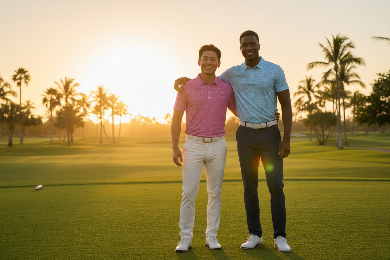 Low Low x These Dudes Golf Collab Hero